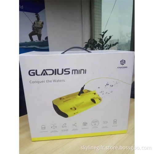 Gladius mini Underwater Diving to 330ft Drone with movable 4K Camera